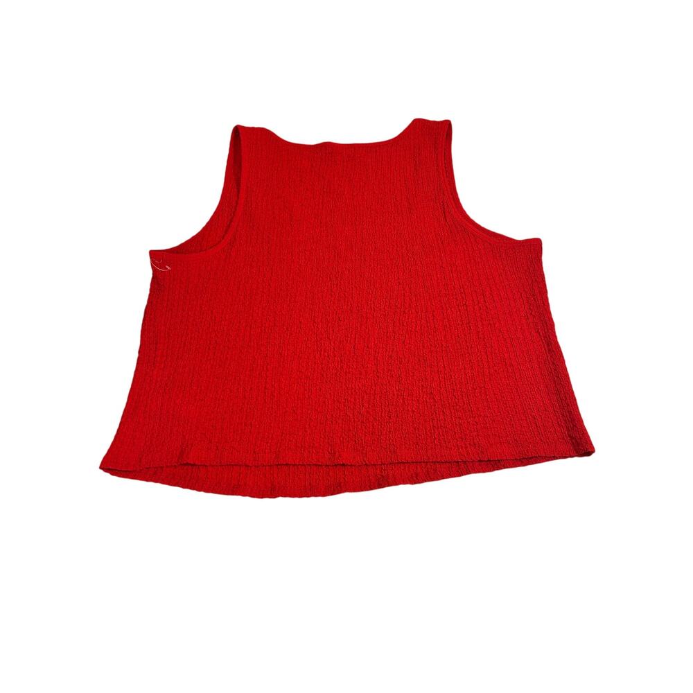 Old Navy Bright Red Tank Top Plus Size 3x - Picture 3 of 6